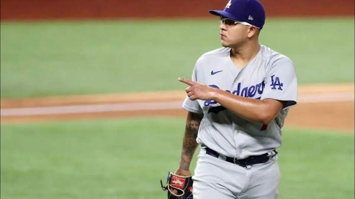 Julio Urías está teniendo una de sus mejores temporadas